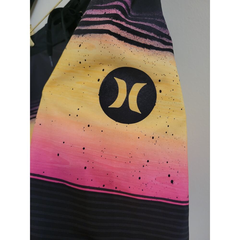 Hurley Phantom Overspray Men's Board Shorts Sunset Sz 30 - Picture 3 of 6
